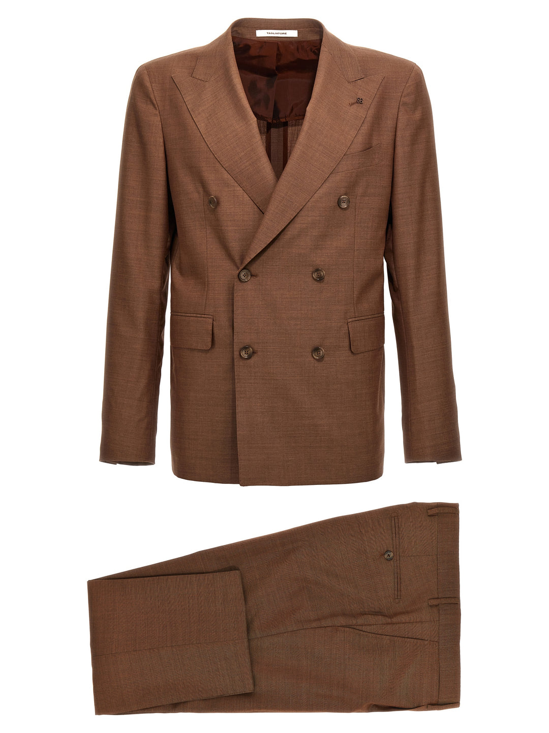 Wool Suit Completi Brown