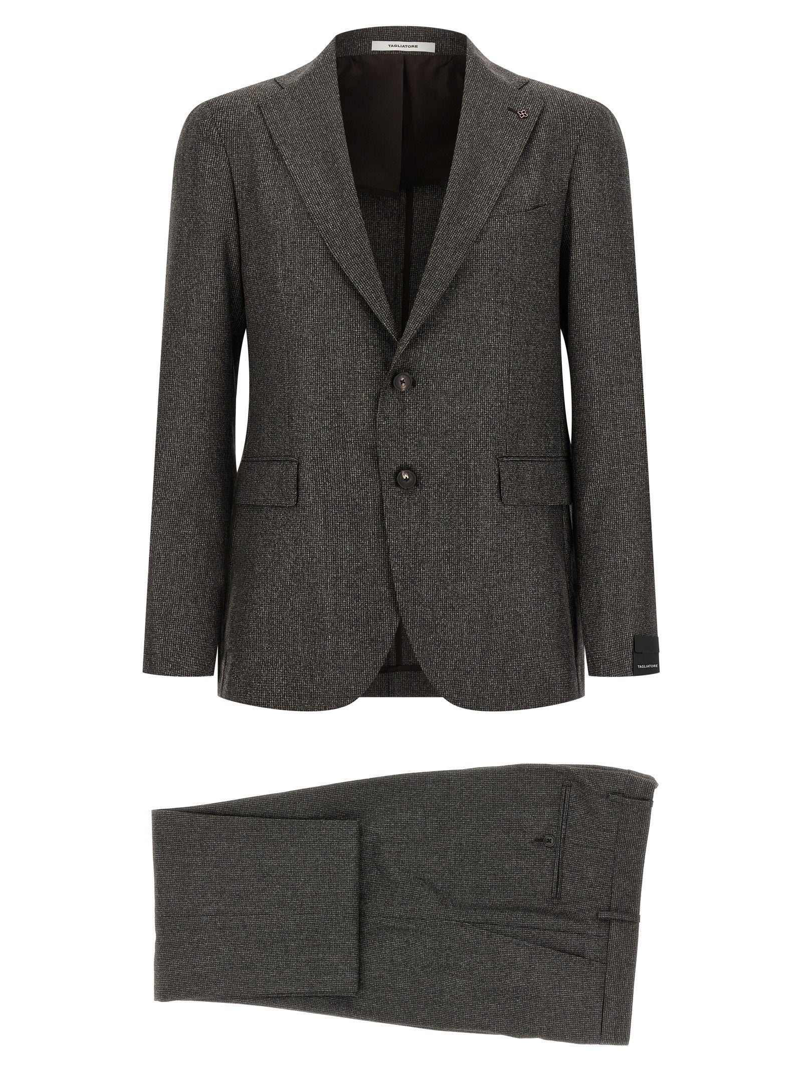 TAGLIATOREタリアトーレSUITS VESVIO SUPER110'S Tagliatore Vesuvio Suits Brown | Wanan Luxury