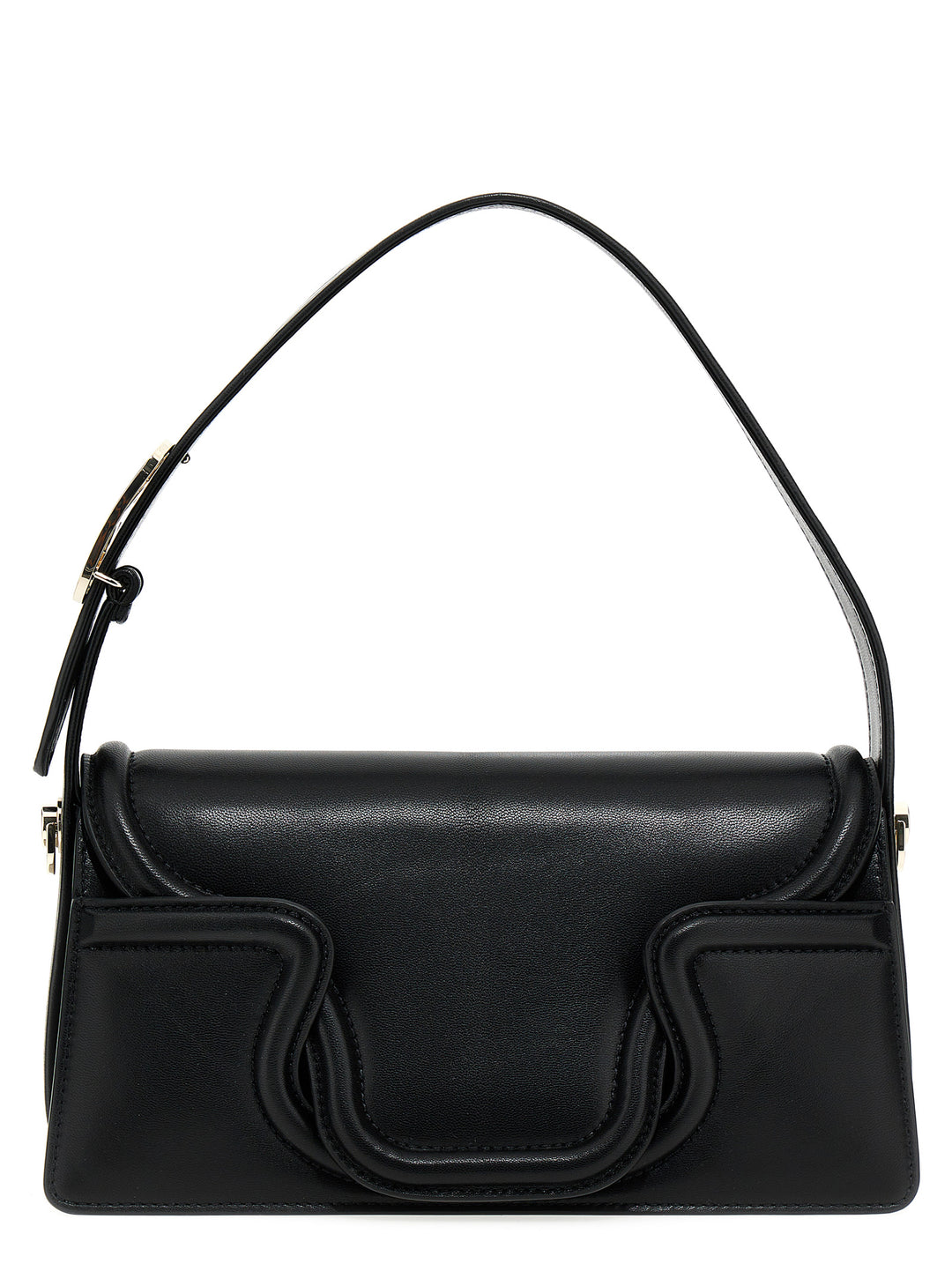 Valentino Garavani Le Grand Deuxième Shoulder Bags - Black | 44f36e0ed92cb04f6d5b1d35ec525a5220b0152a