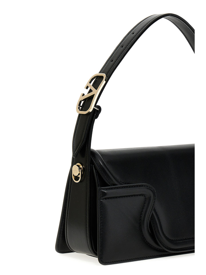 Valentino Garavani Le Grand Deuxième Shoulder Bags - Black | b3f62e48270bf398feca3f96d7bcbfb362bd8c2b