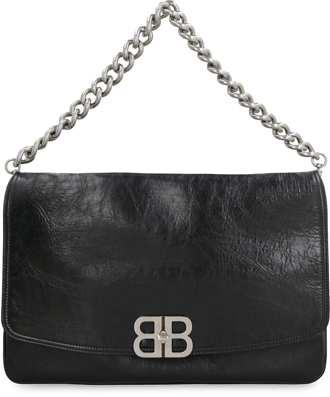 Bb Soft Flap Shoulder Bags Black