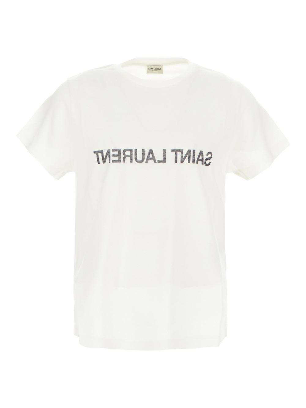 Saint Laurent White T-Shirt White