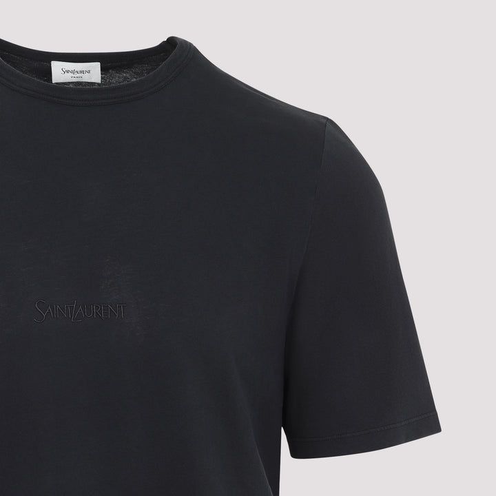 Saint Laurent T-shirts - Black | 446bd18640de55fcc5fc64a453836255d7607465