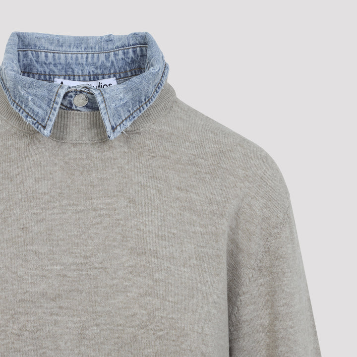 Acne Studios Pullover - Nude & Neutrals | 9b147482d752828be66f011a3a8f46f3c7a6eb91