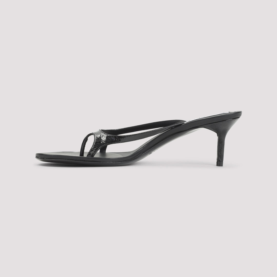 Acne Studios Sandals - Black | e054f52488c52124beebbec5342cc13cfc07e29e
