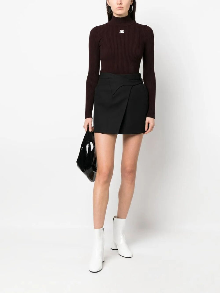 Courreges Turtle neck - Red | 053b1d3f2068e299819e87d0d1cb5fb8cc68b4c5
