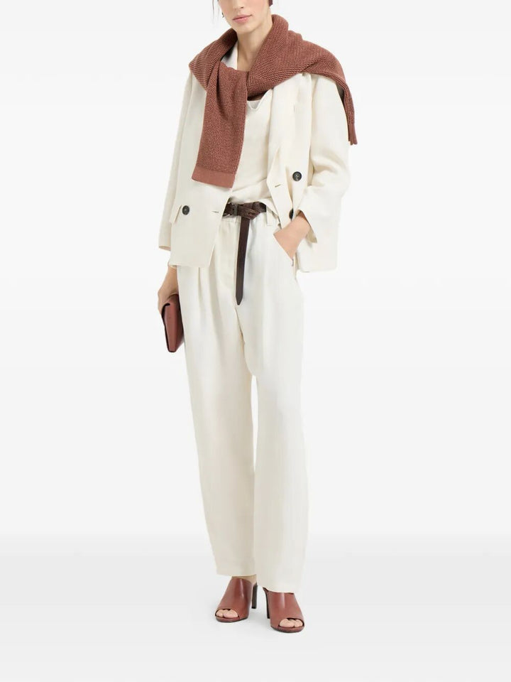 Brunello Cucinelli Blazer - White | 6947810e29ef24af2363da4d2bf968214c240715