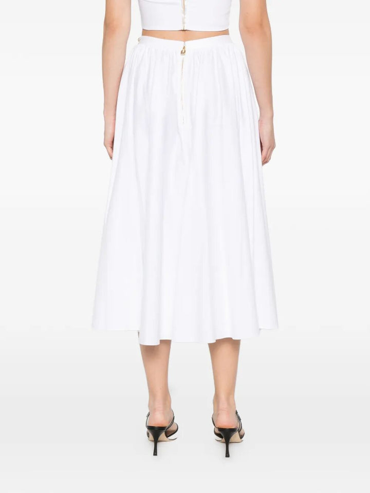 Elisabetta Franchi GONNA - White | 0ffd6e316a6ba52efaec1f5a6dac8b4cd7b7470e