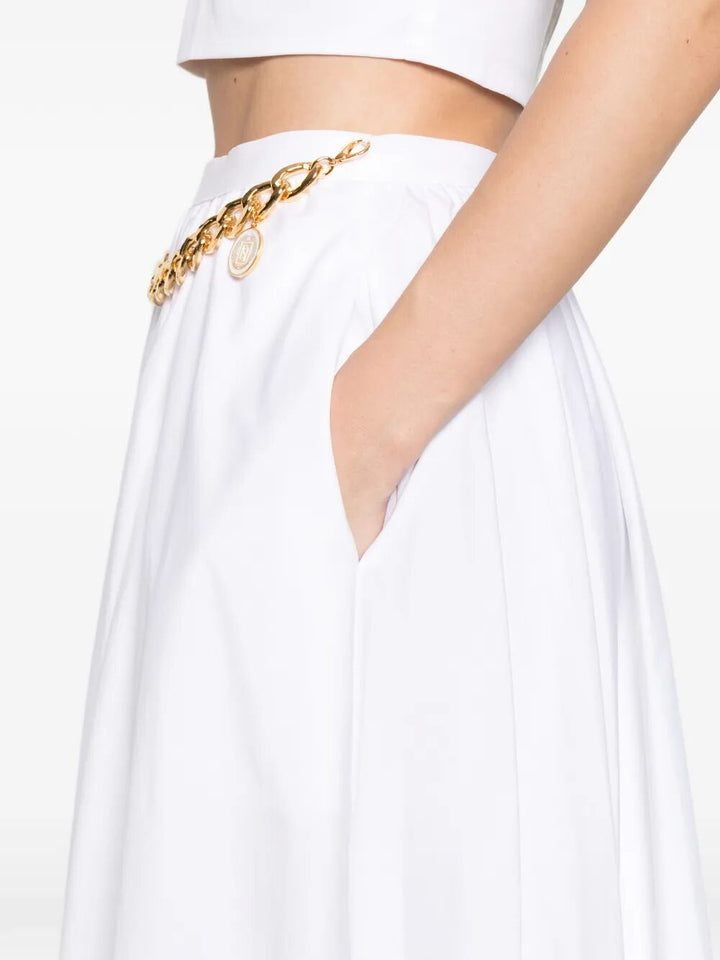 Elisabetta Franchi GONNA - White | 3b0c207f095c3beb4695700451778605cd244ba3