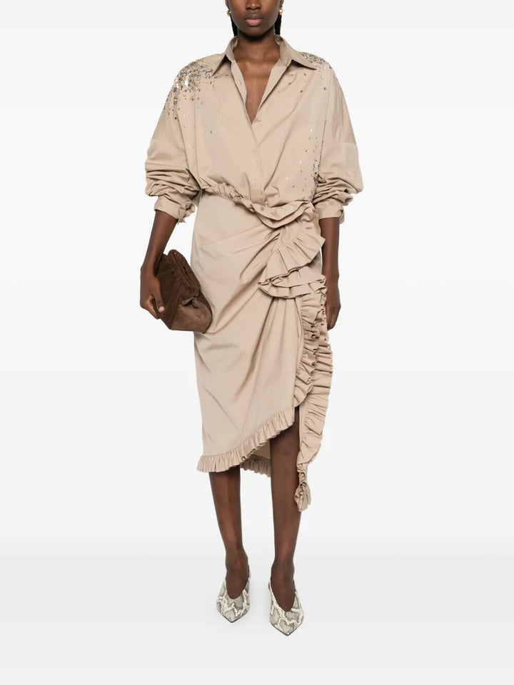 Dries Van Noten CAMICIA - Nude & Neutrals | 3b9bae8444196f35cd3eef5002fc3dc0651c4bb7