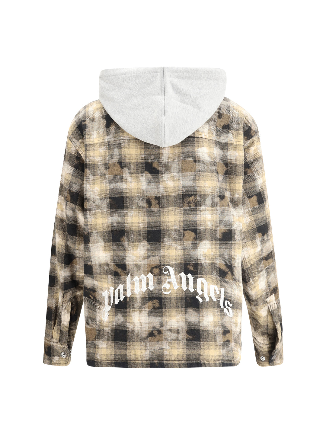 CURVED LOGO CHECK OVERSHIRT