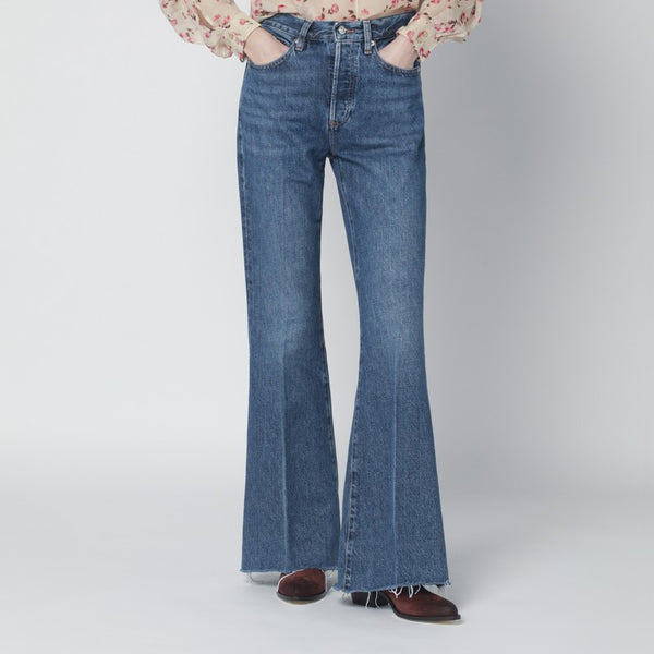 The Lax Blue Jeans In Regenerated Denim