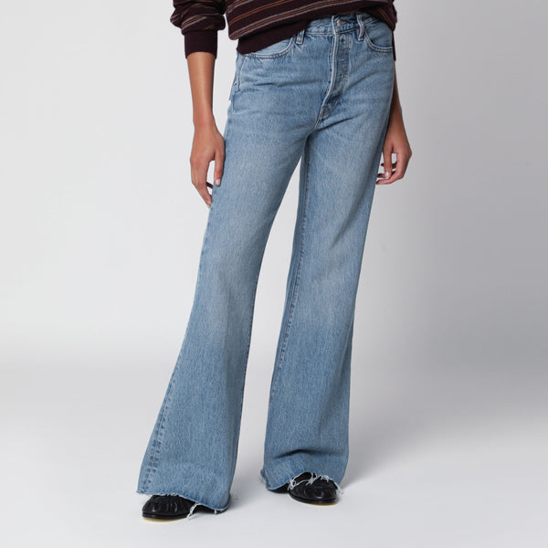 Light Blue The Lax Jeans With Washed Effect