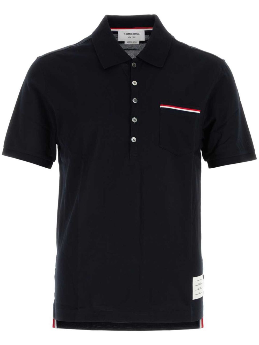 Thom Browne Polo - Blue | a9c9b25387079a71a8d353daef1c310d5e8d0489