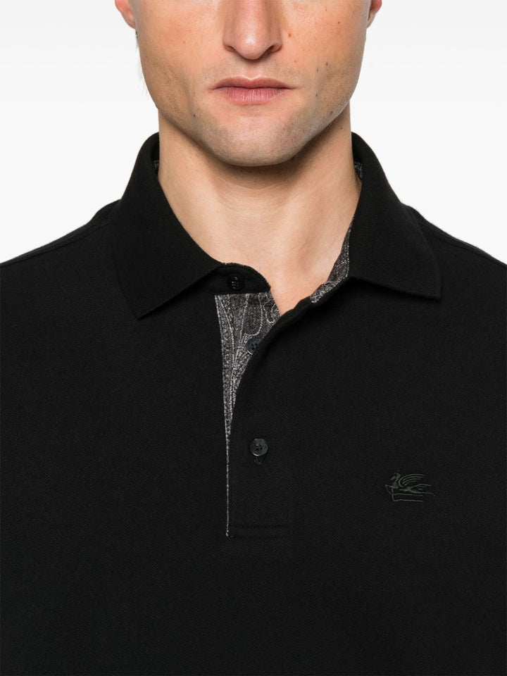 Etro Polo - Black | 56169744559b7de4a6f1f6b5d1ed6b7e066b63c2