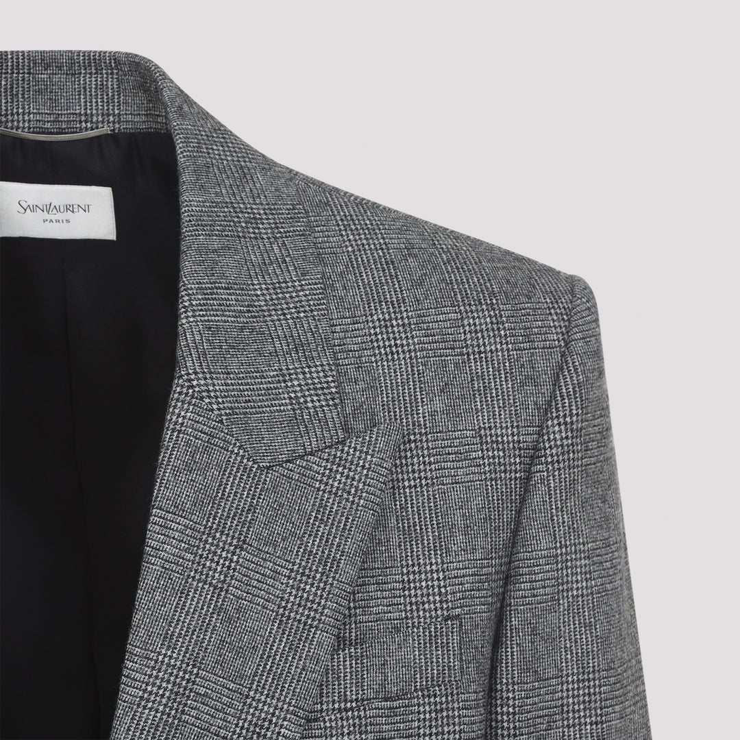 Saint Laurent Jackets - Black | 10ff4c67bf9f7617d942ed249267163a5d7673e4