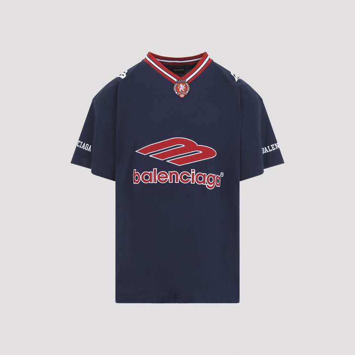 Balenciaga T-shirts - Blue | a557dd40b95a3afb943cb9baf9210ca6ea2ec7a8
