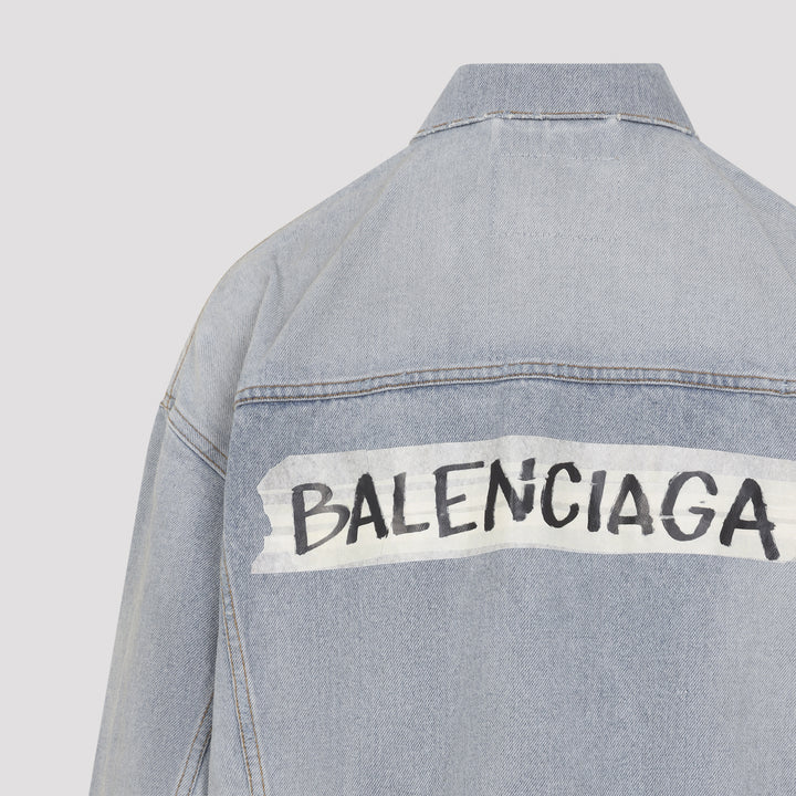 Balenciaga Jackets - Blue | 81f3658d69a48b0a38f45d1fdee063a5fe555478