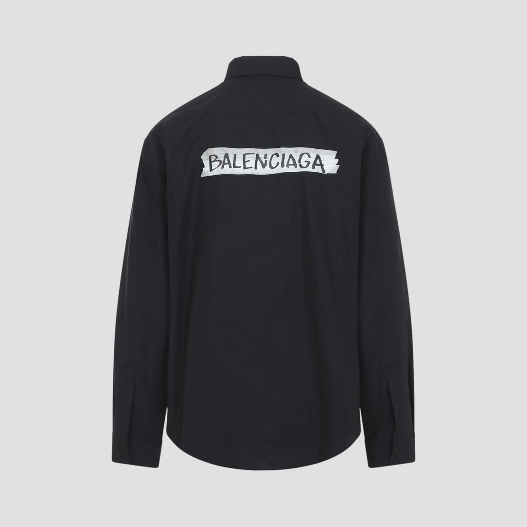 Balenciaga Shirts - Black | b9ca68e7f973118021b5eff49463a38339559bb4