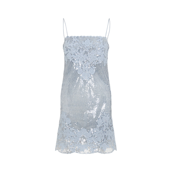 Ermanno Scervino Mini dresses - Blue | e8159877b6510dd7b71180dbff75da8cded2b9bb