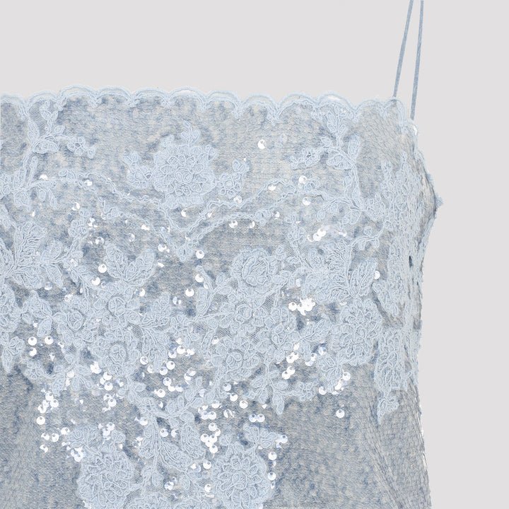 Ermanno Scervino Mini dresses - Blue | 903b805b02b76fd1f67b2d4568890de3e38010c6