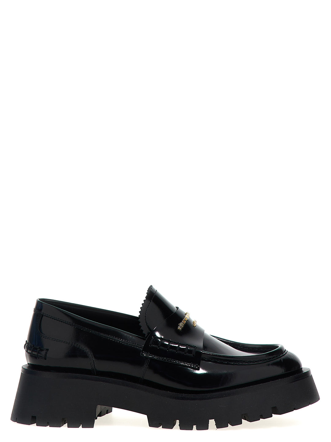 Carter Lug Loafers Black