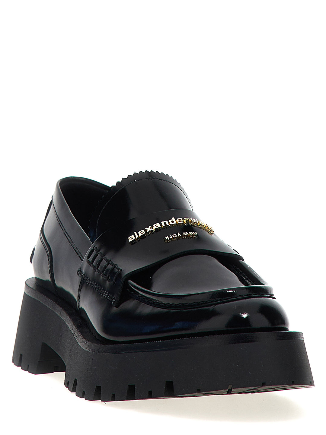 Carter Lug Loafers Black