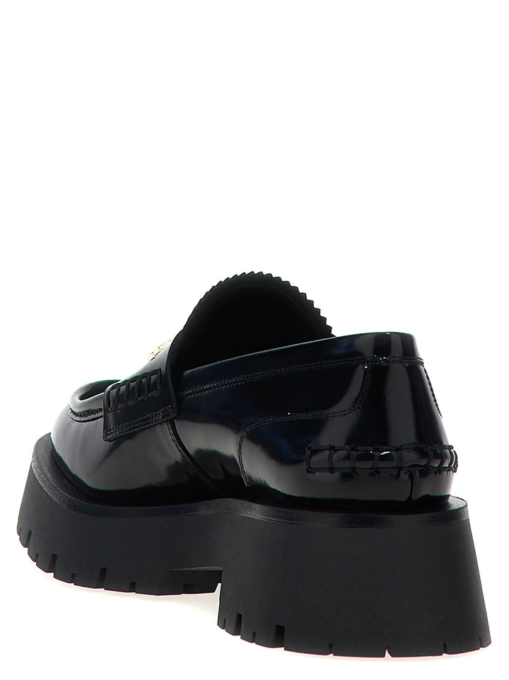 Carter Lug Loafers Black