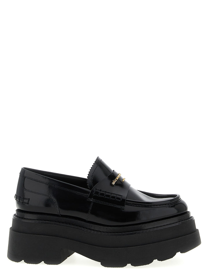 Alexander Wang Carter Platform Loafers - Black | 67e8186dd73139d3ae8e1bd8ceeda32ab4ced4f6