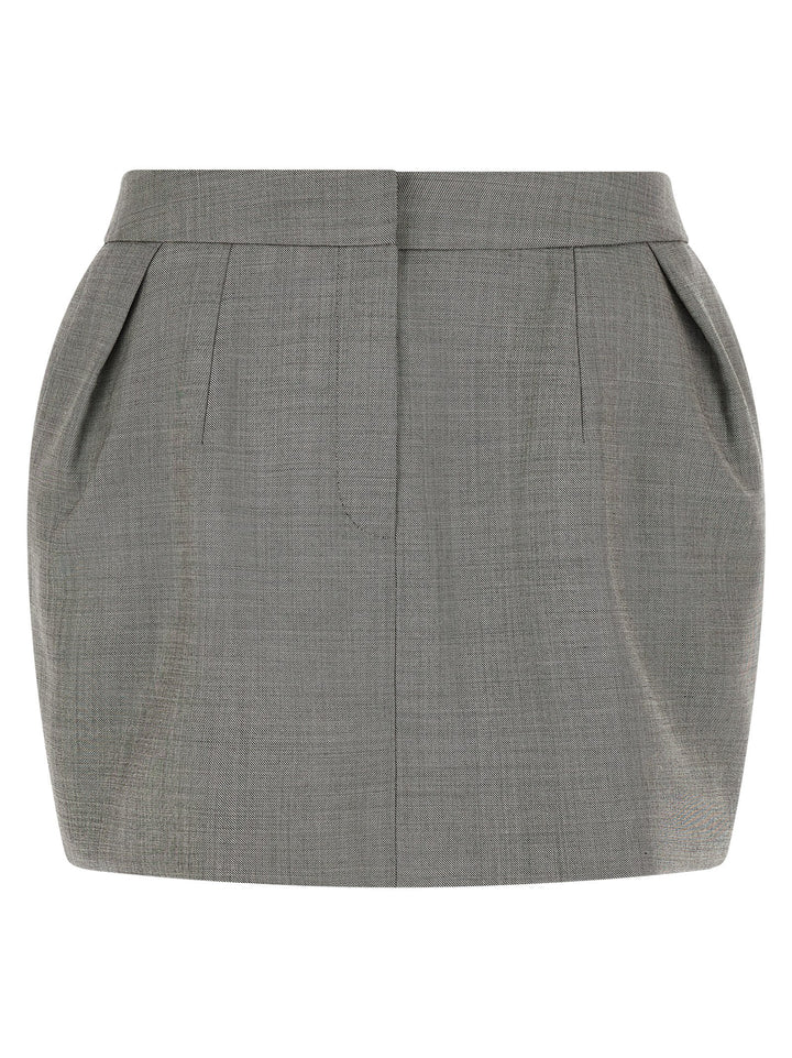 Magda Butrym 14 Skirts - Gray | eea2c1109edfa0259fcc7659658d0d5592ace0c7