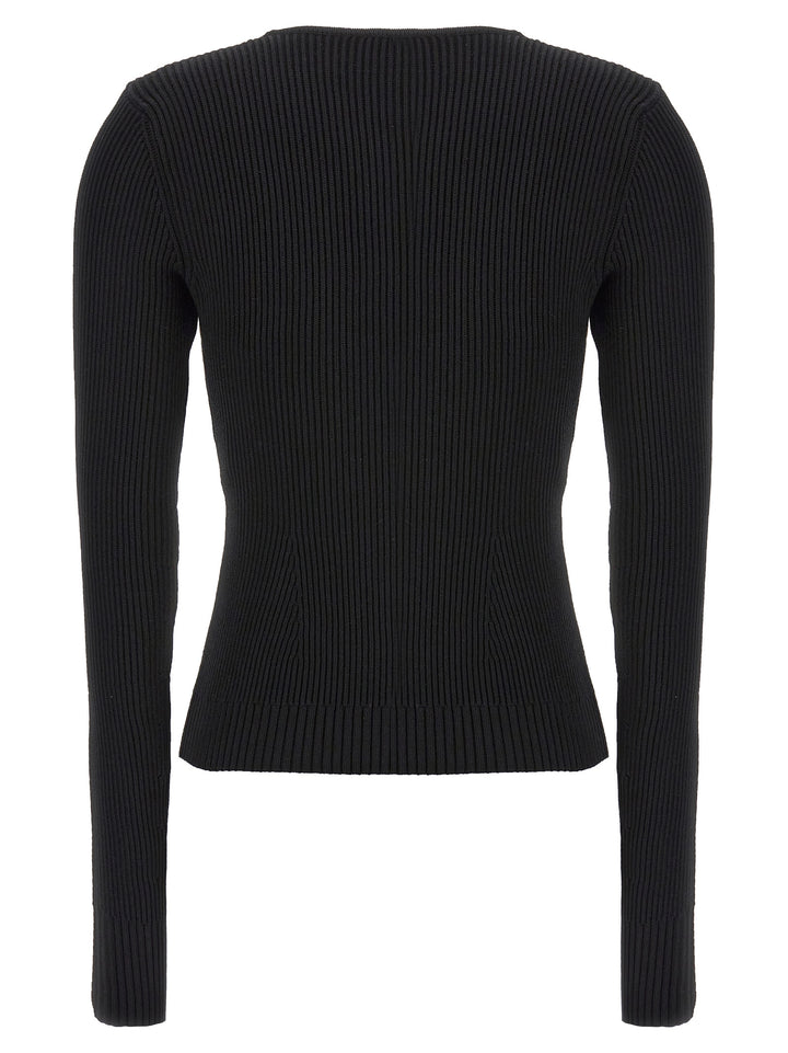 07 Sweater, Cardigans Black