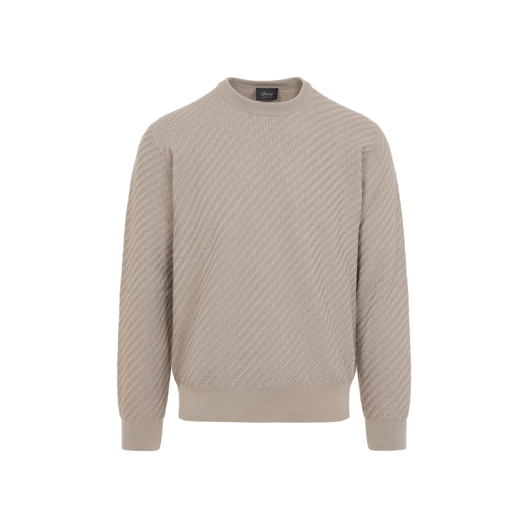Brioni Pullover - Nude & Neutrals | acaba5db2e79bdec5ef9b2b20bbe1e938fb8b4fe