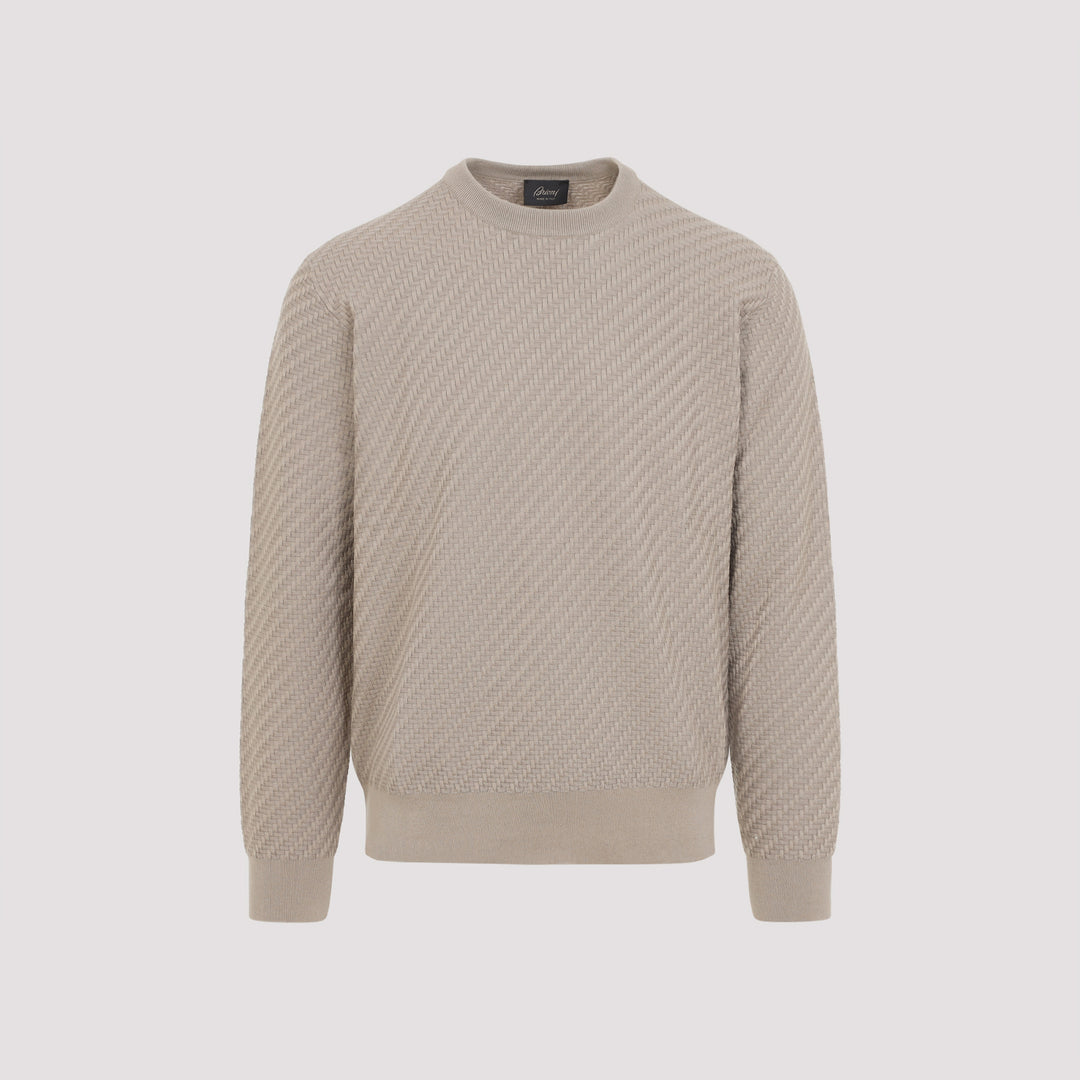 Brioni Pullover - Nude & Neutrals | 78484dc0daa42d5f0c3098fd45566e5c6fb5dbe1