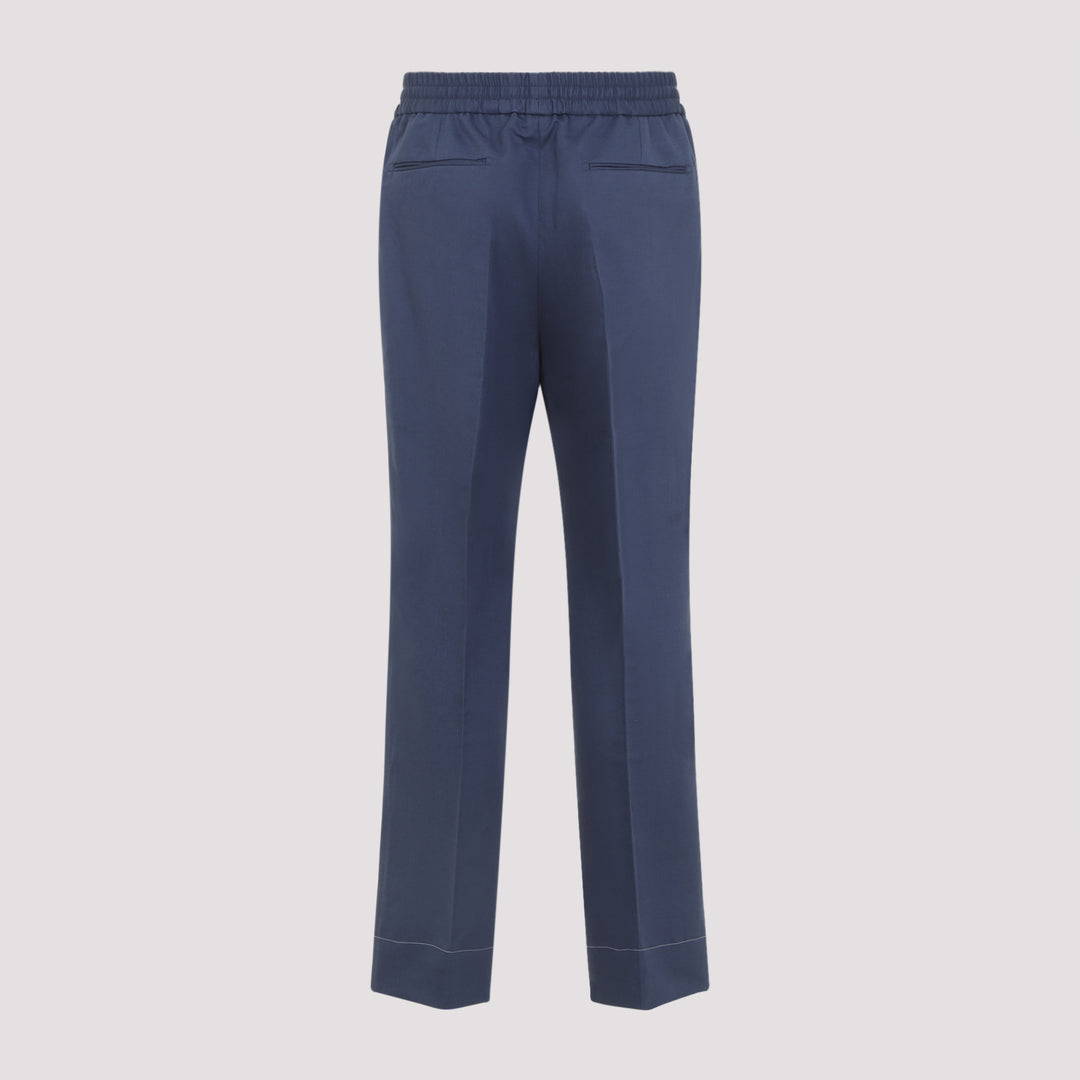 Brioni Regular & straight leg - Blue | 01b80f0c69504a891310decb5b70fb991095a6a0
