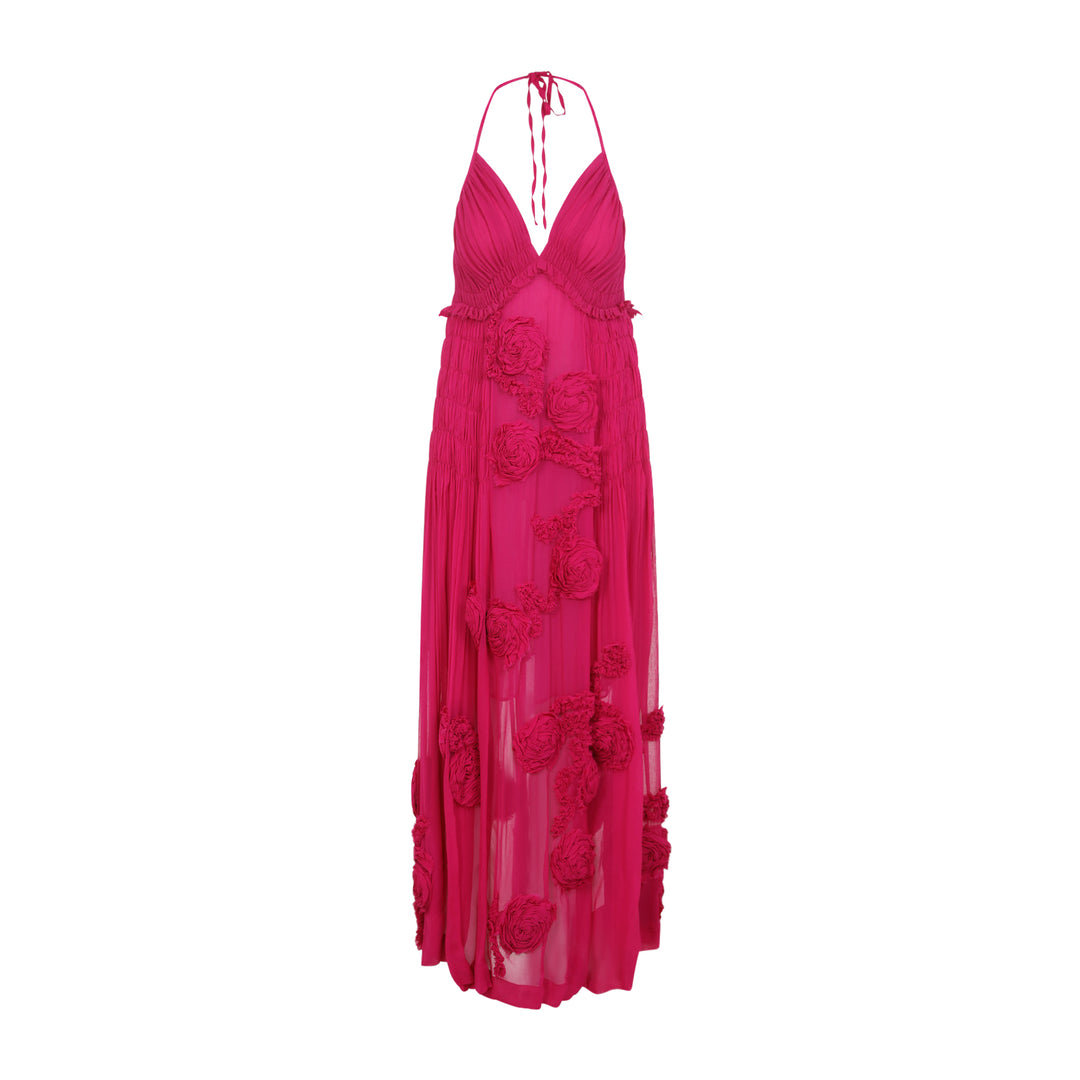 Dries Van Noten Midi dresses - Pink & Purple | b413636cc44bcd6681f1a9de4bbc508b0f634c56