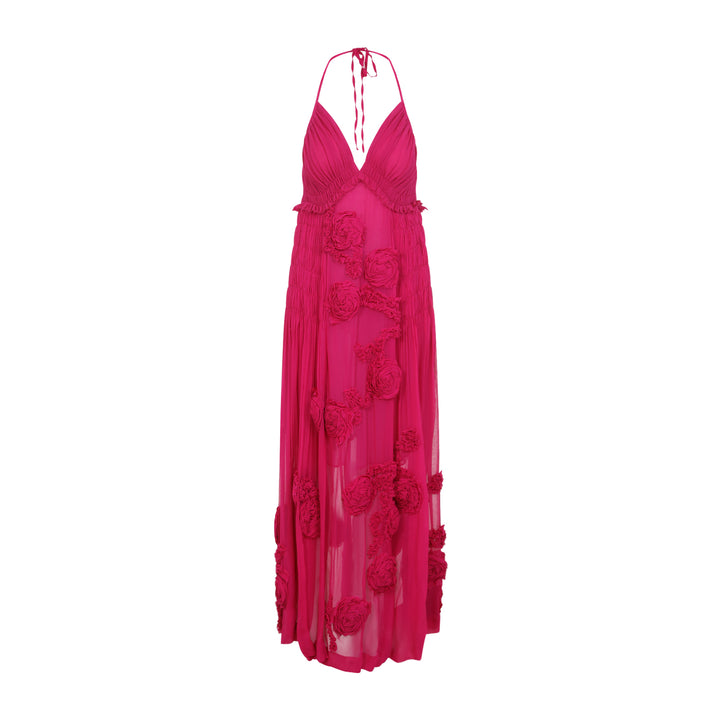 Dries Van Noten Midi dresses - Pink & Purple | b413636cc44bcd6681f1a9de4bbc508b0f634c56