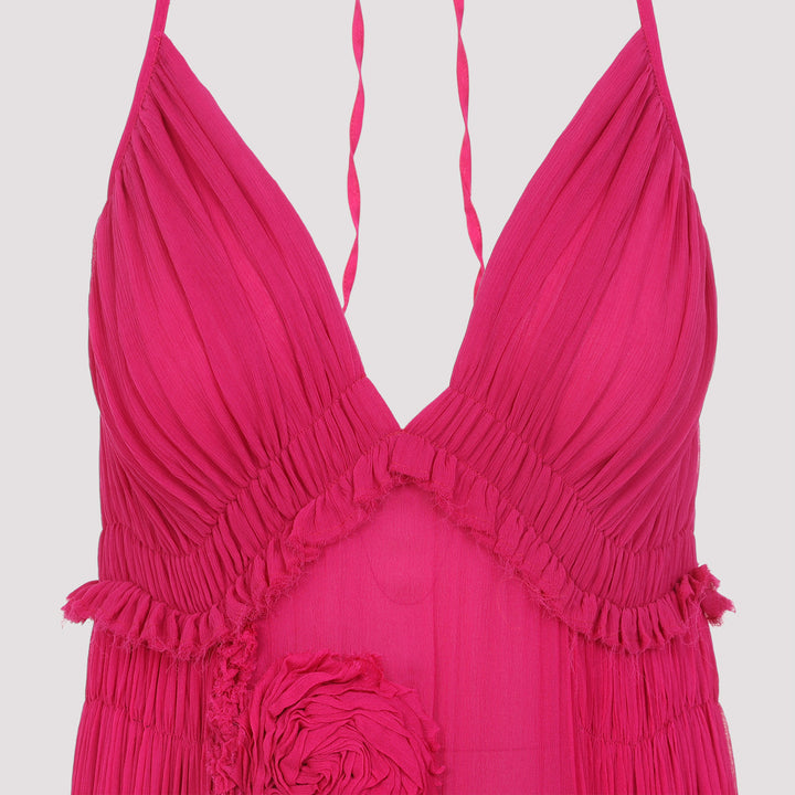 Dries Van Noten Midi dresses - Pink & Purple | a4f325bf8311a8cb54a347fa0b51a2a5d2f47e8f
