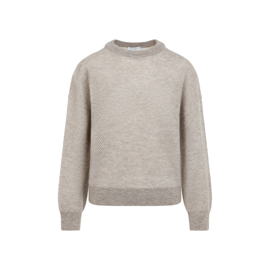 Brunello Cucinelli Pullover - Nude & Neutrals | 9056de4787d0efc034e3ad314bab84a941eec46c