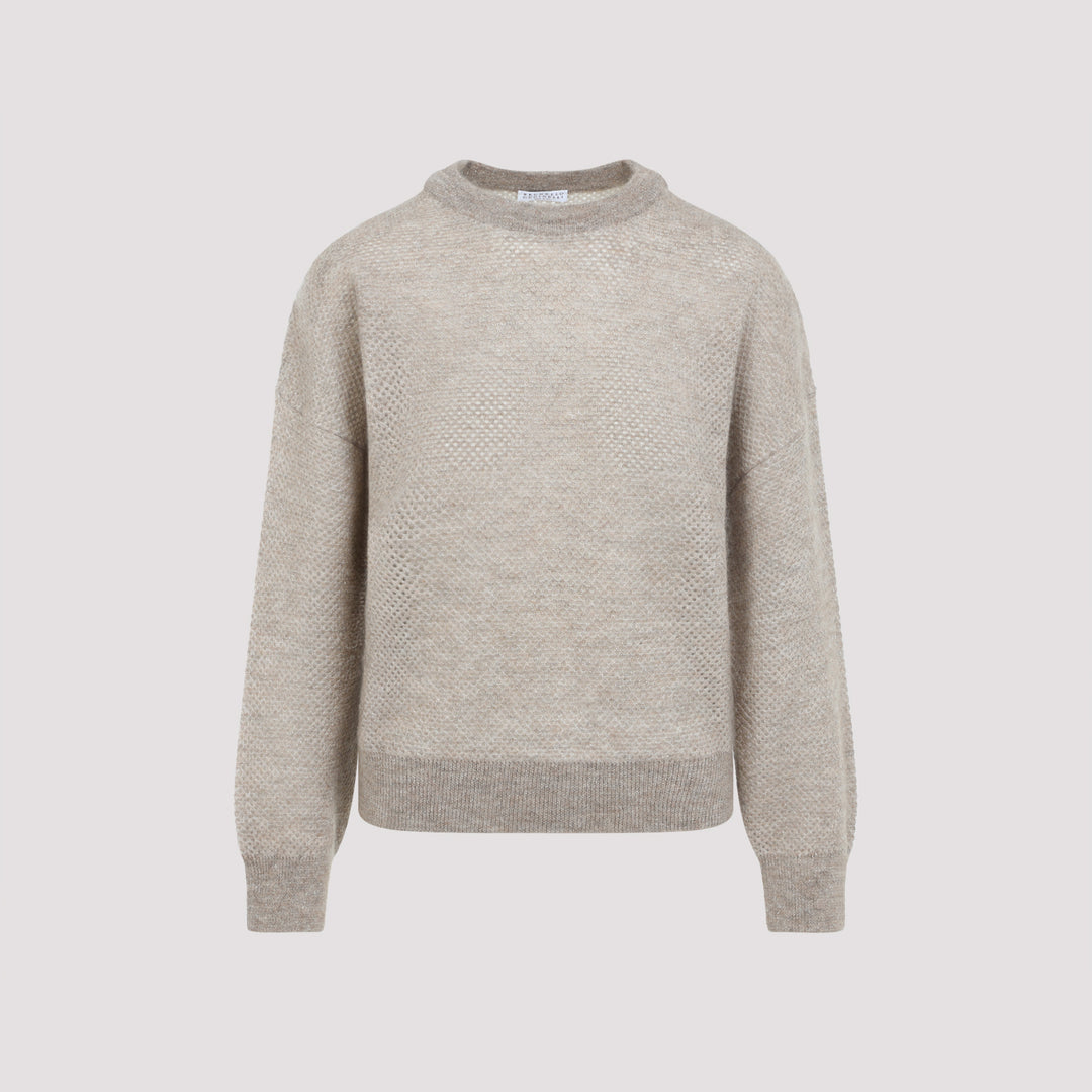 Brunello Cucinelli Pullover - Nude & Neutrals | abbf6009e14823da40146b42bb570364a35ab8b9