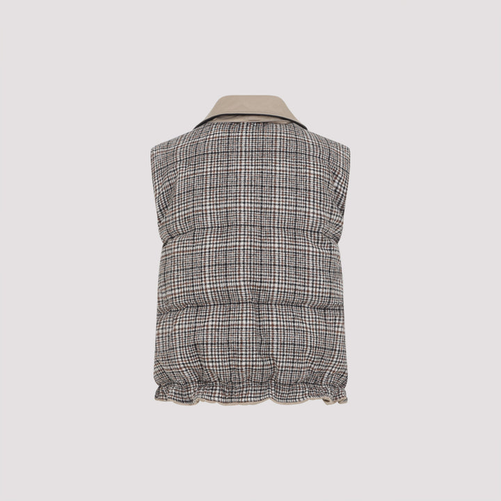 Brunello Cucinelli Gilet - Nude & Neutrals | b9d5981222f7ee6af5cbce9f72d327ad95bf3cce