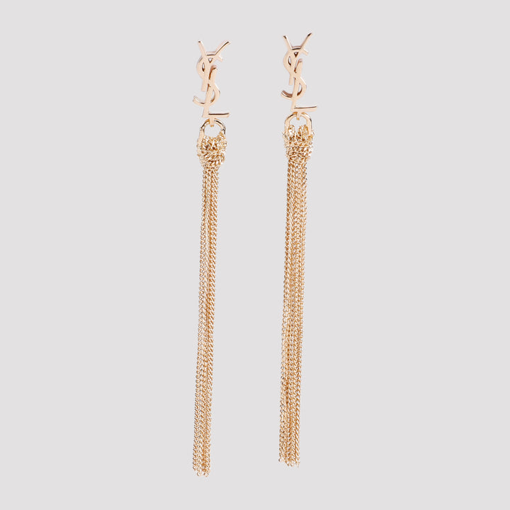 Saint Laurent Earrings - Metallic | b6366ce0c982254145f051d356a075c144462dcd
