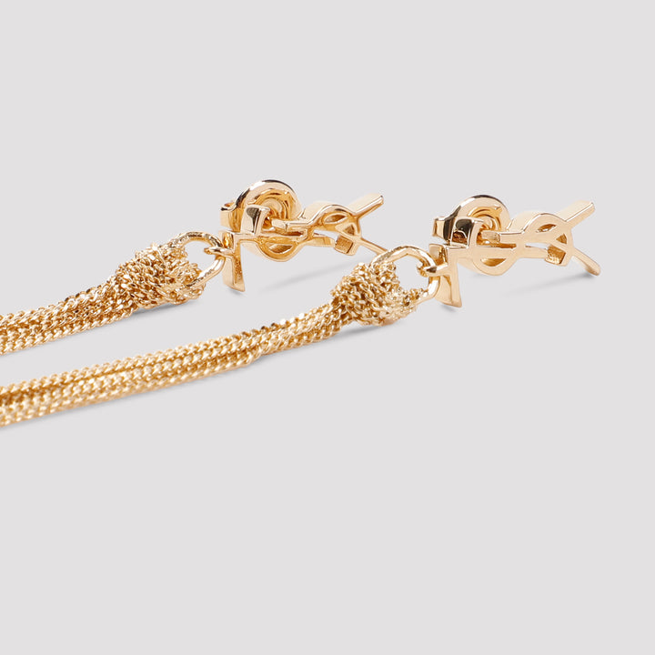 Saint Laurent Earrings - Metallic | 5de0785daa4ff8d5a8107444d08fbd2dbc70ba48
