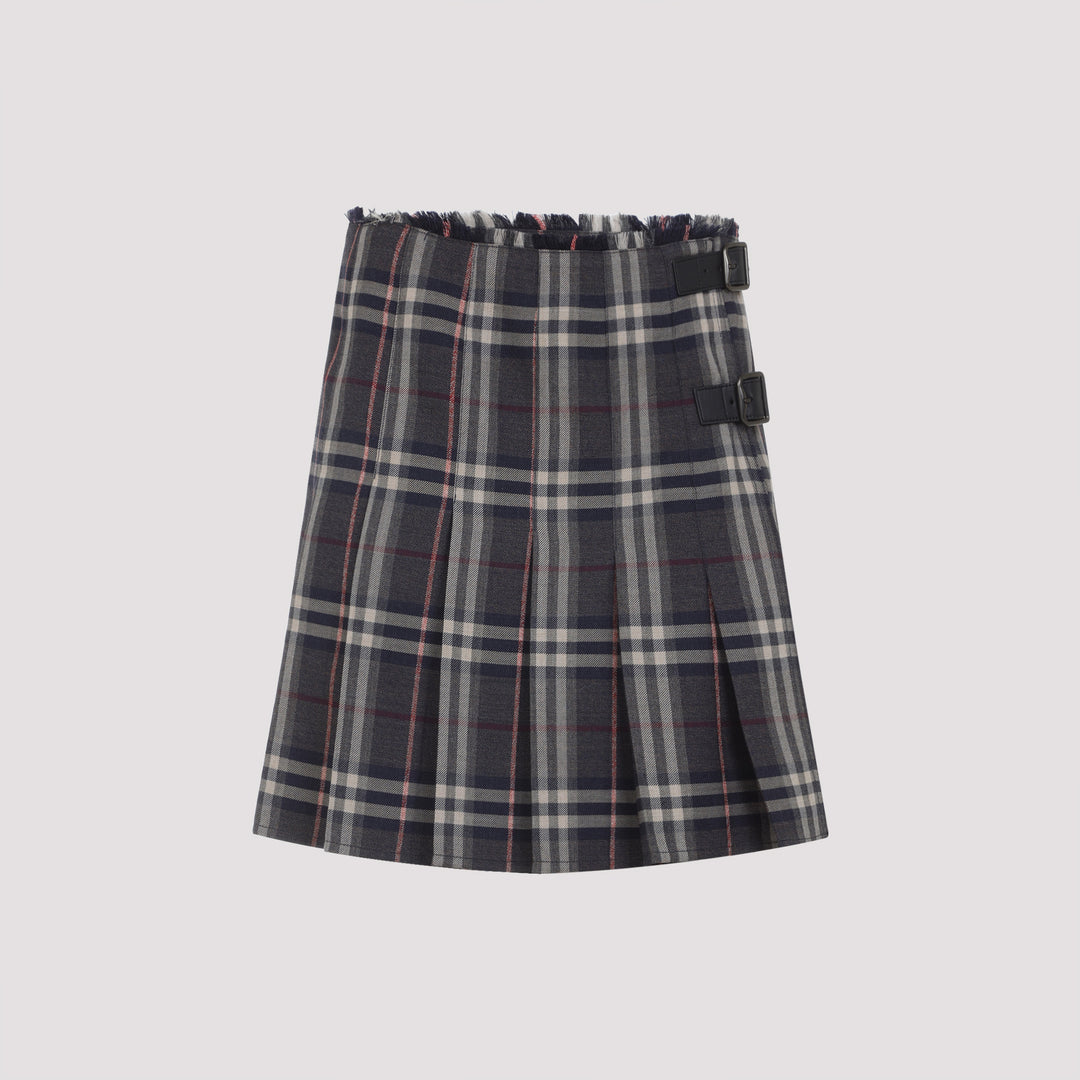 Burberry Mini skirts - Grey | a1687e5cf07619584a0c27b7bae13aefcf8b2531