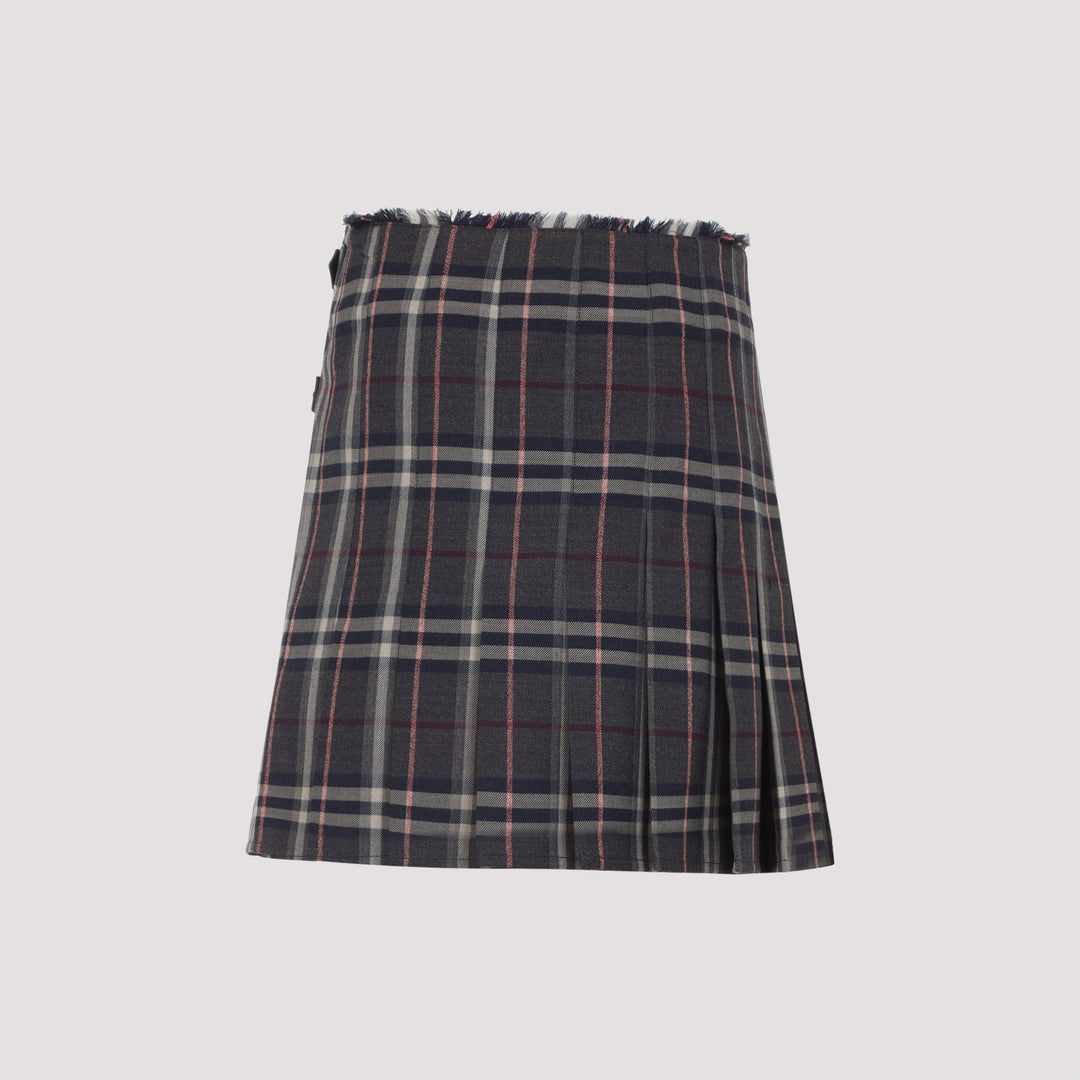 Burberry Mini skirts - Grey | 7c1eca0dda46889cc597c154e76de5cd44881079