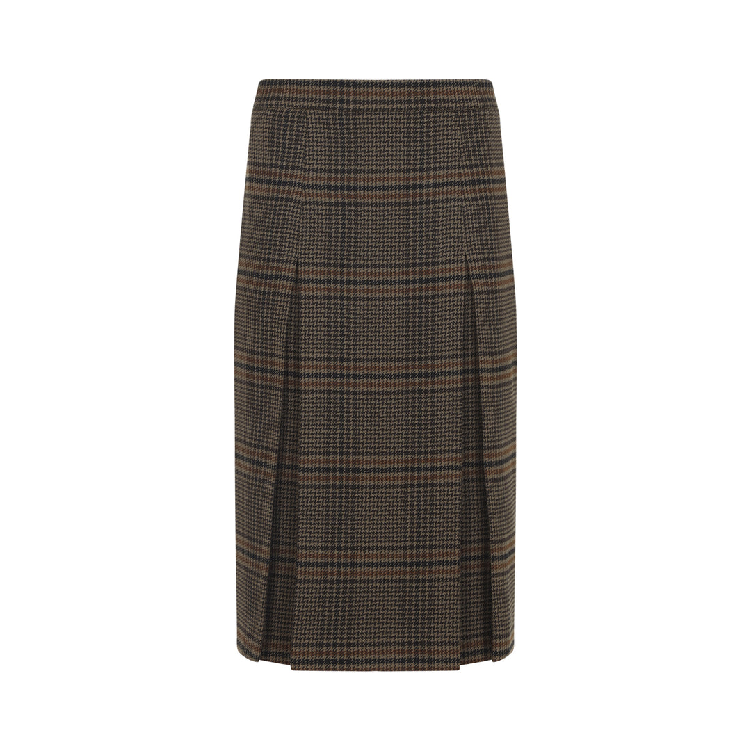 Saint Laurent Midi skirts - Brown | 07f3d912ef1499cac2afc4abd644b8ca6210da6a