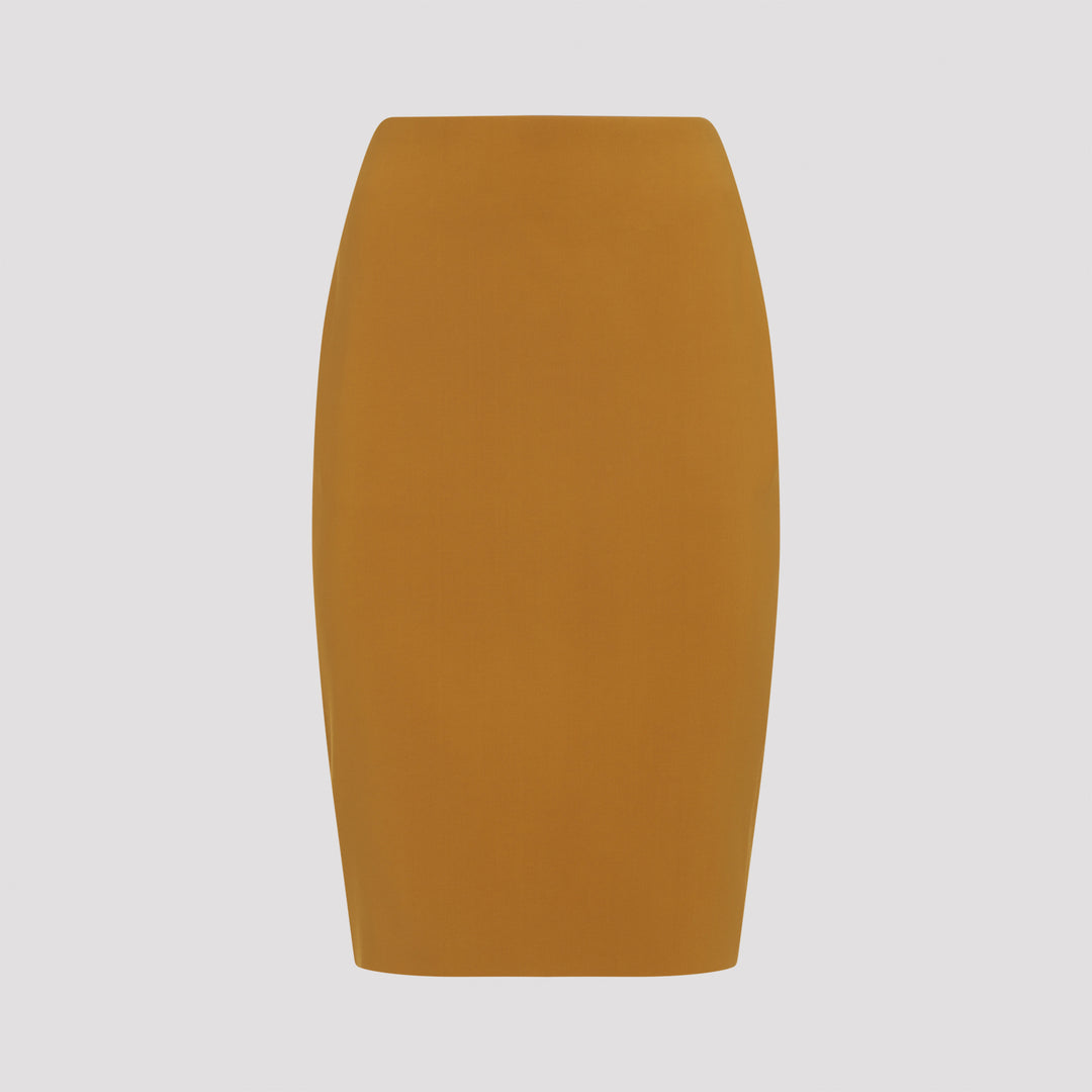 Saint Laurent Midi skirts - Yellow & Orange | c9663eb214a49cc7c0350e8b2af336c80451484f