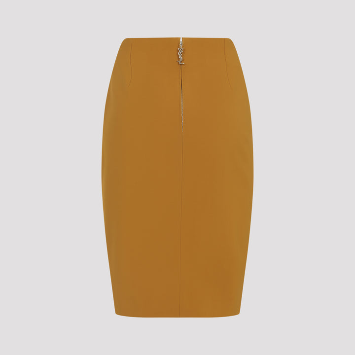 Saint Laurent Midi skirts - Yellow & Orange | 23bba3df72454881aaef075ef5b342fe35cfb252
