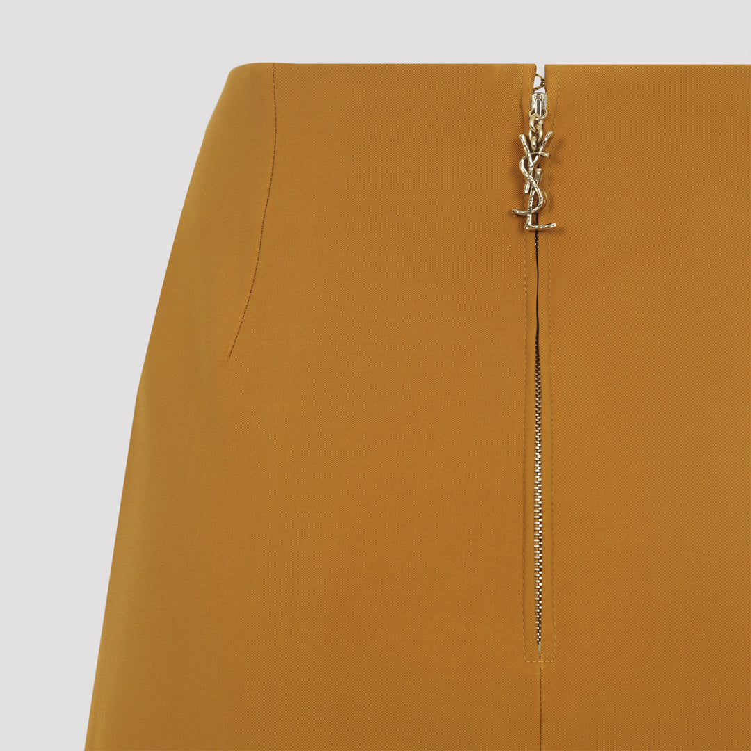 Saint Laurent Midi skirts - Yellow & Orange | b3d283d124b9dd23cd2065bb2981d5aa12ee43c3