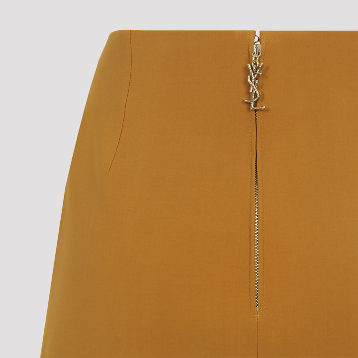 Saint Laurent Midi skirts - Yellow & Orange | b3d283d124b9dd23cd2065bb2981d5aa12ee43c3