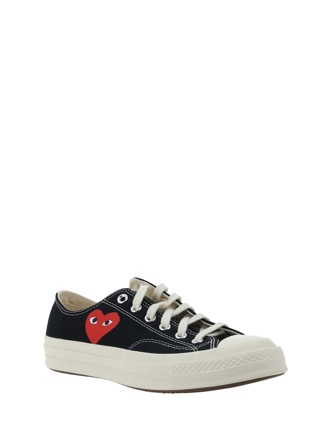 CONVERSE SMALL RED HEART LOW TOP